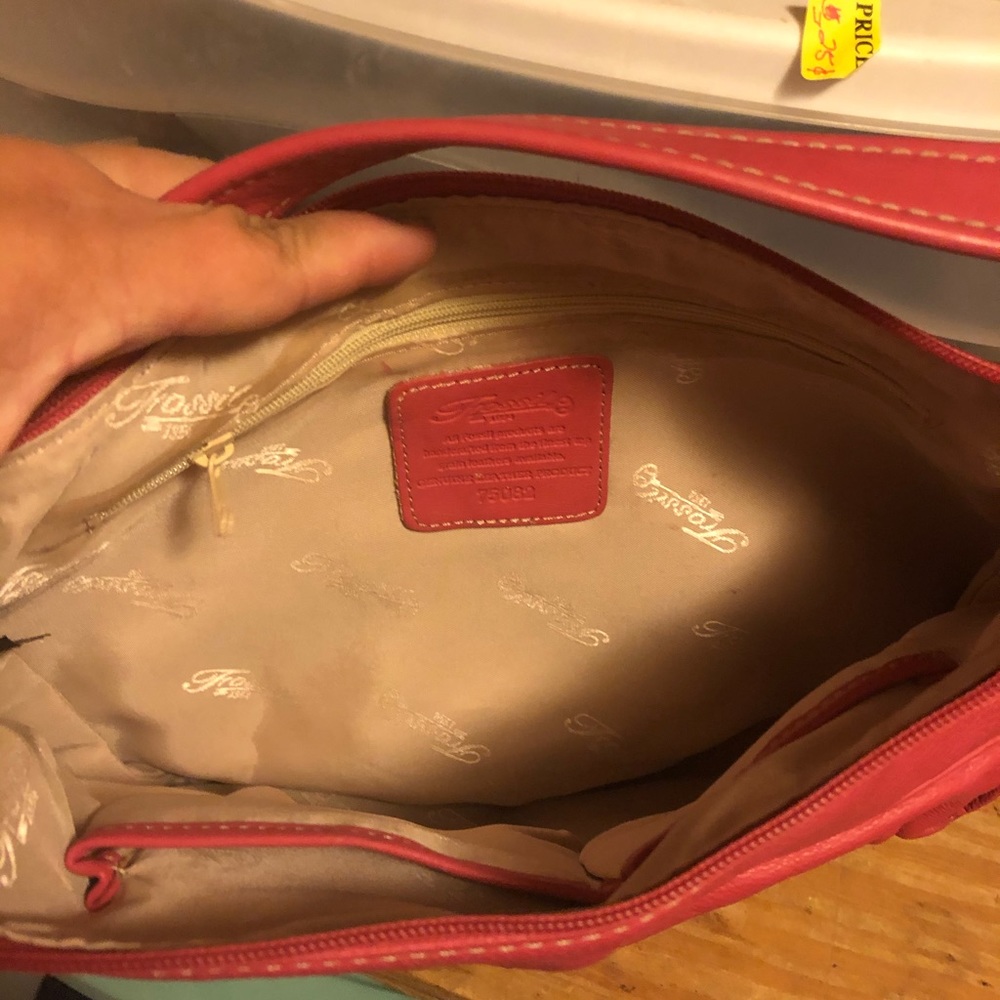 Fossil leather purse